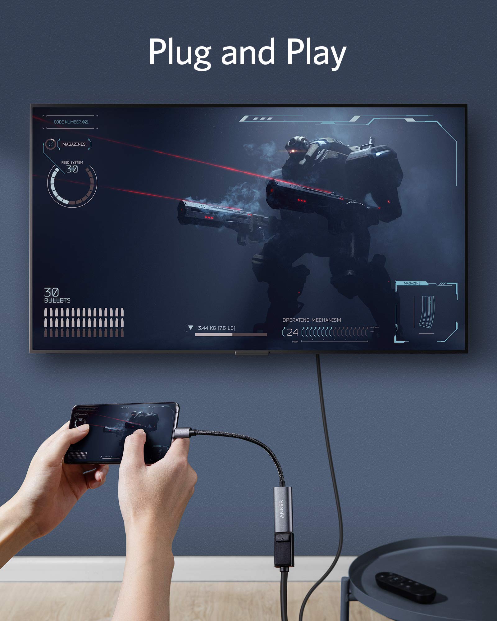 anker-powerexpand-usb-c-auf-displayport-adapter-4k-60hz-aluminium image 4