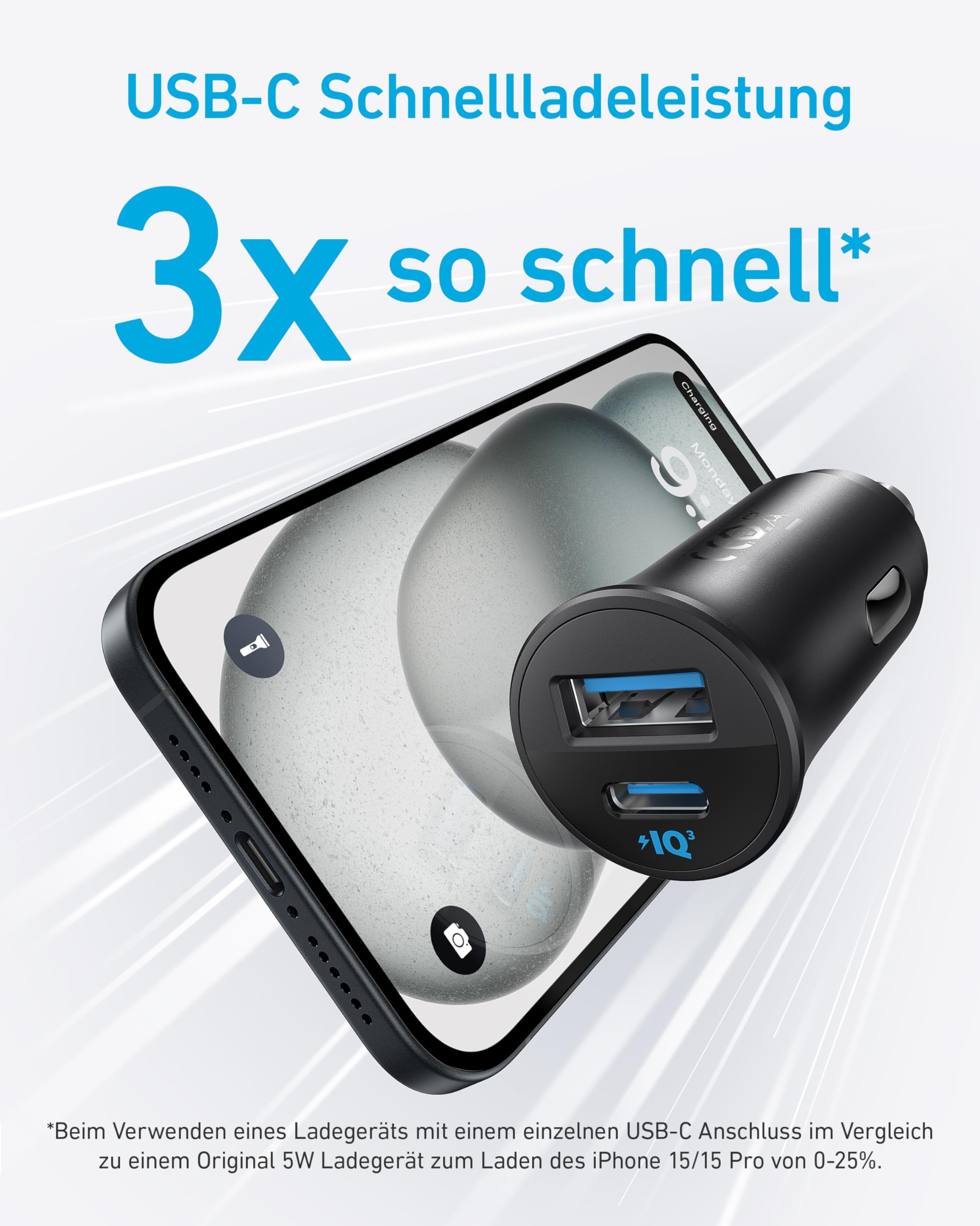anker-usb-c-kfz-ladeger-t-30w-2-ports-mit-poweriq-3-0 image 2