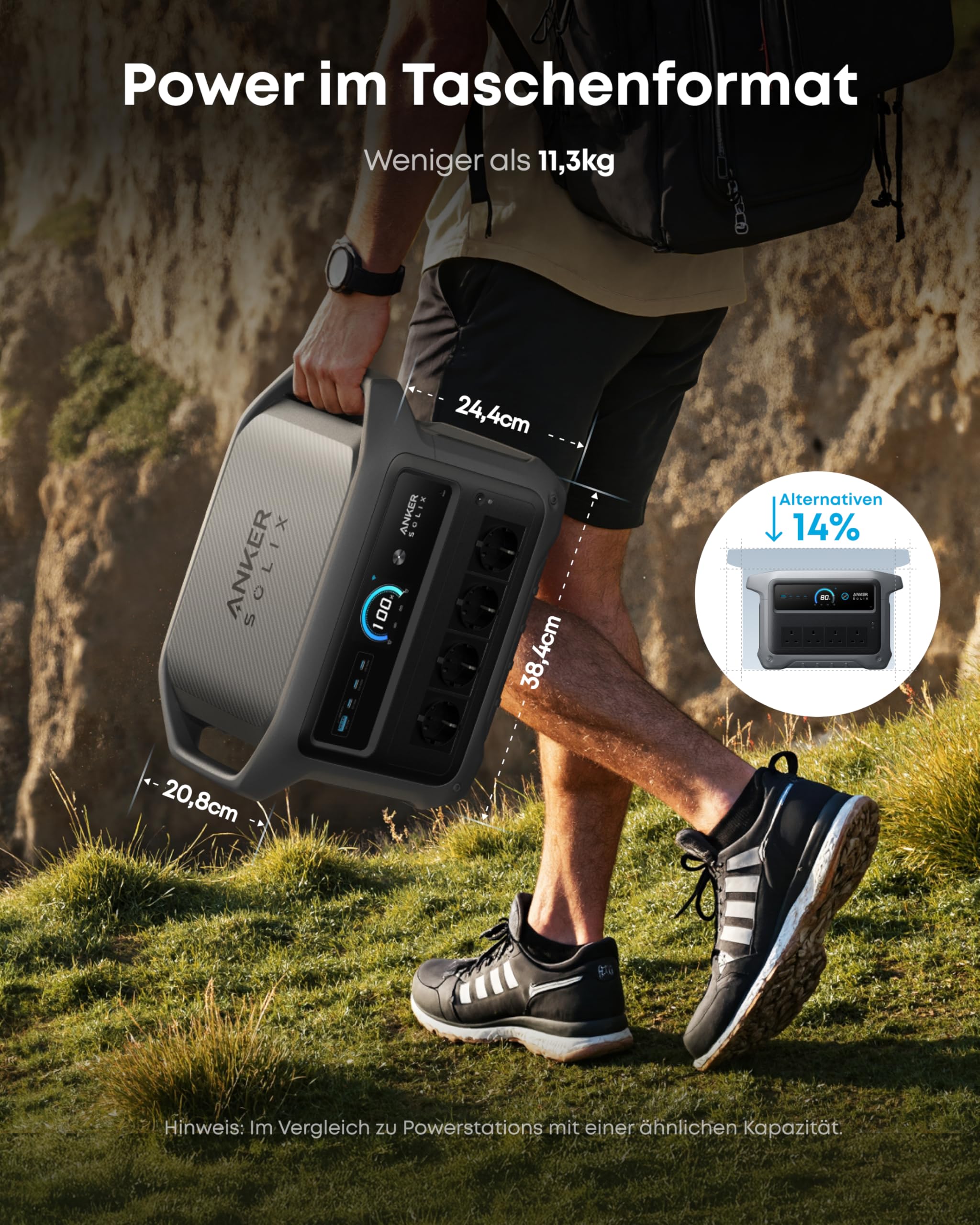 anker-solix-c1000-gen-2-powerstation-mit-200w-solix-ps200-solarpanel-1-024wh image 4