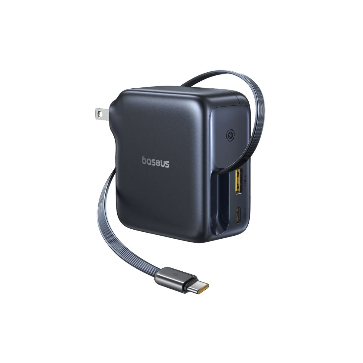 baseus-enercore-cj11-ladeger-t-mit-einziehbarem-kabel-100-w-2x-usb-c-1x-usb-a image 1
