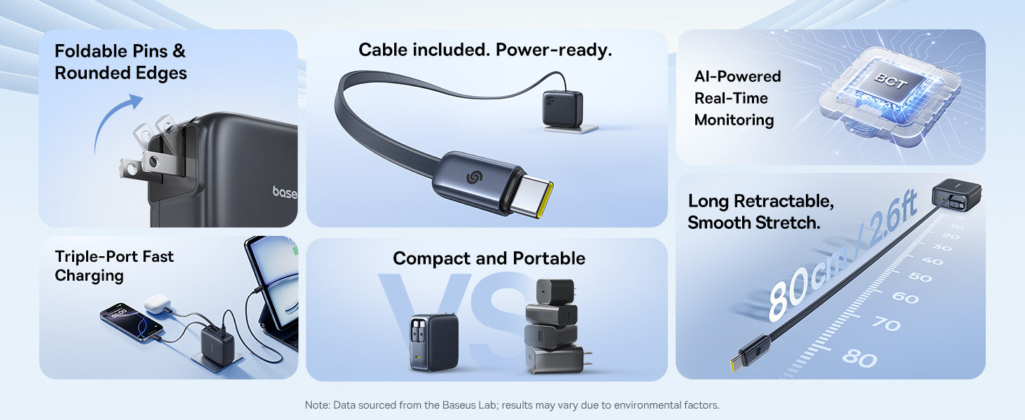 baseus-enercore-cj21-reiseladeger-t-mit-zwei-aufrollbaren-usb-c-kabeln-67-w image 8