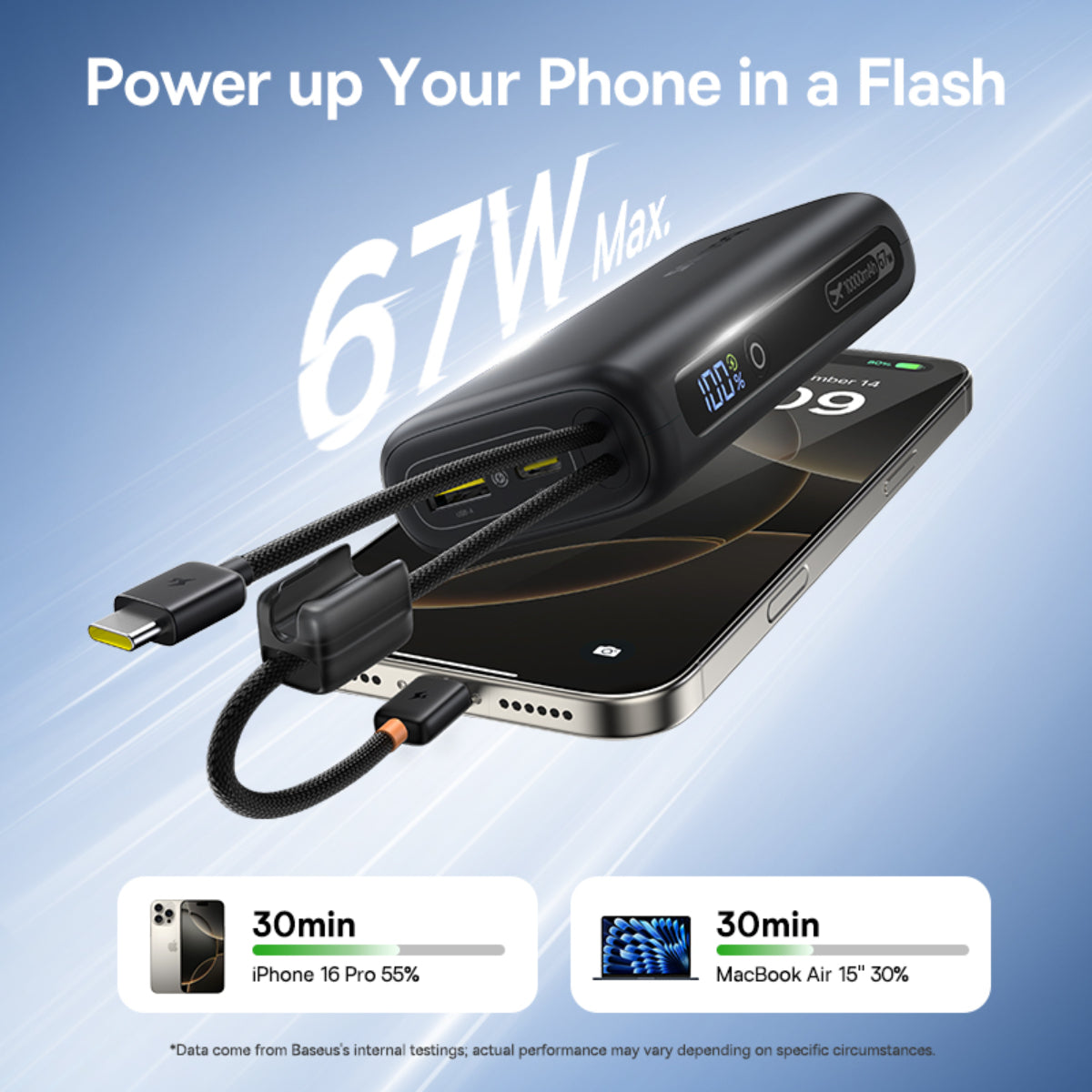 baseus-enerfill-fc41-powerbank-10000-mah-67-w-mit-zwei-integrierten-usb-c-kabeln image 7