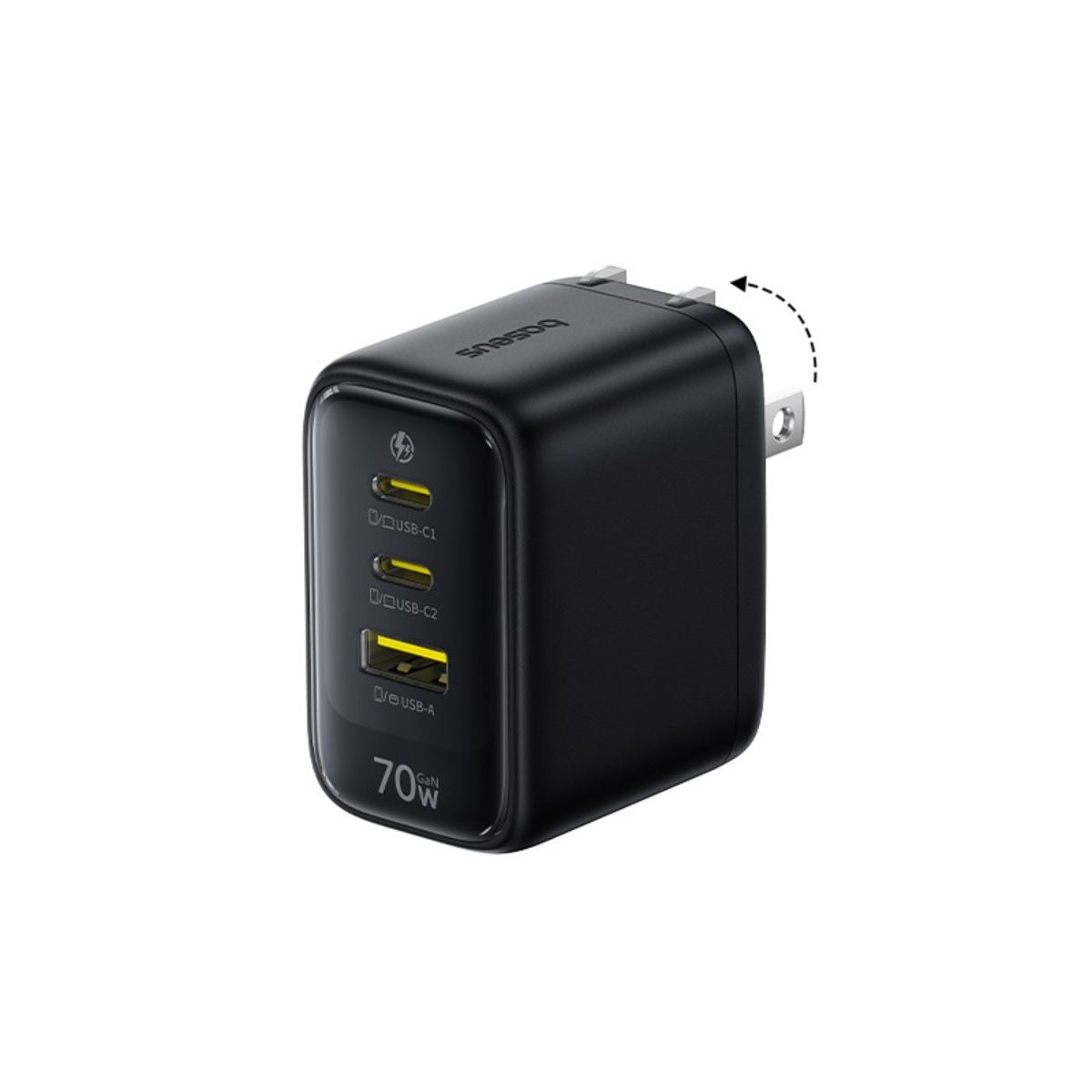 baseus-enerfill-fe22-gan6-ladeger-t-70-w-2x-usb-c-usb-a image 1