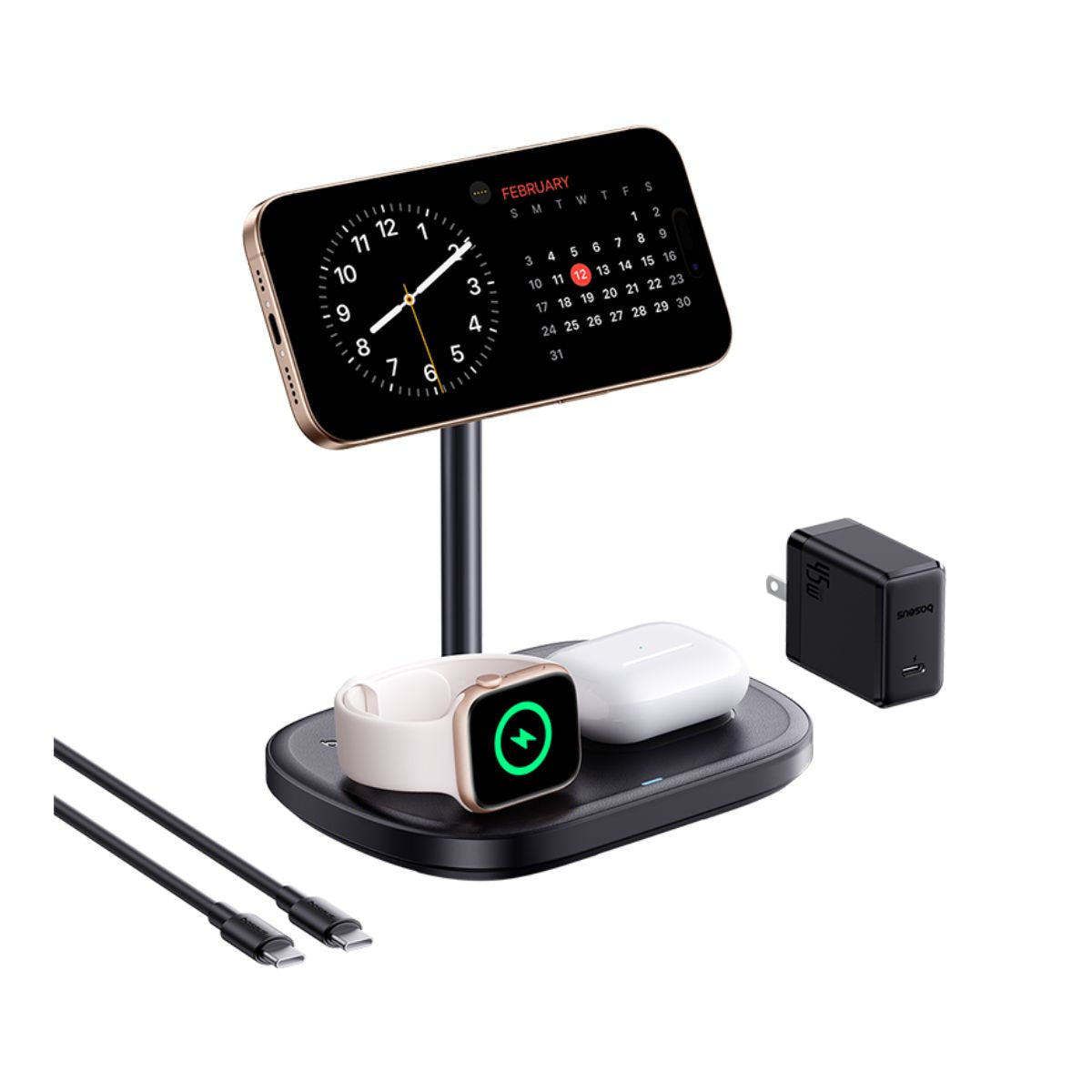 baseus-enerfill-fs41-3-in-1-qi2-ladestation-f-r-iphone-watch-und-airpods image 4