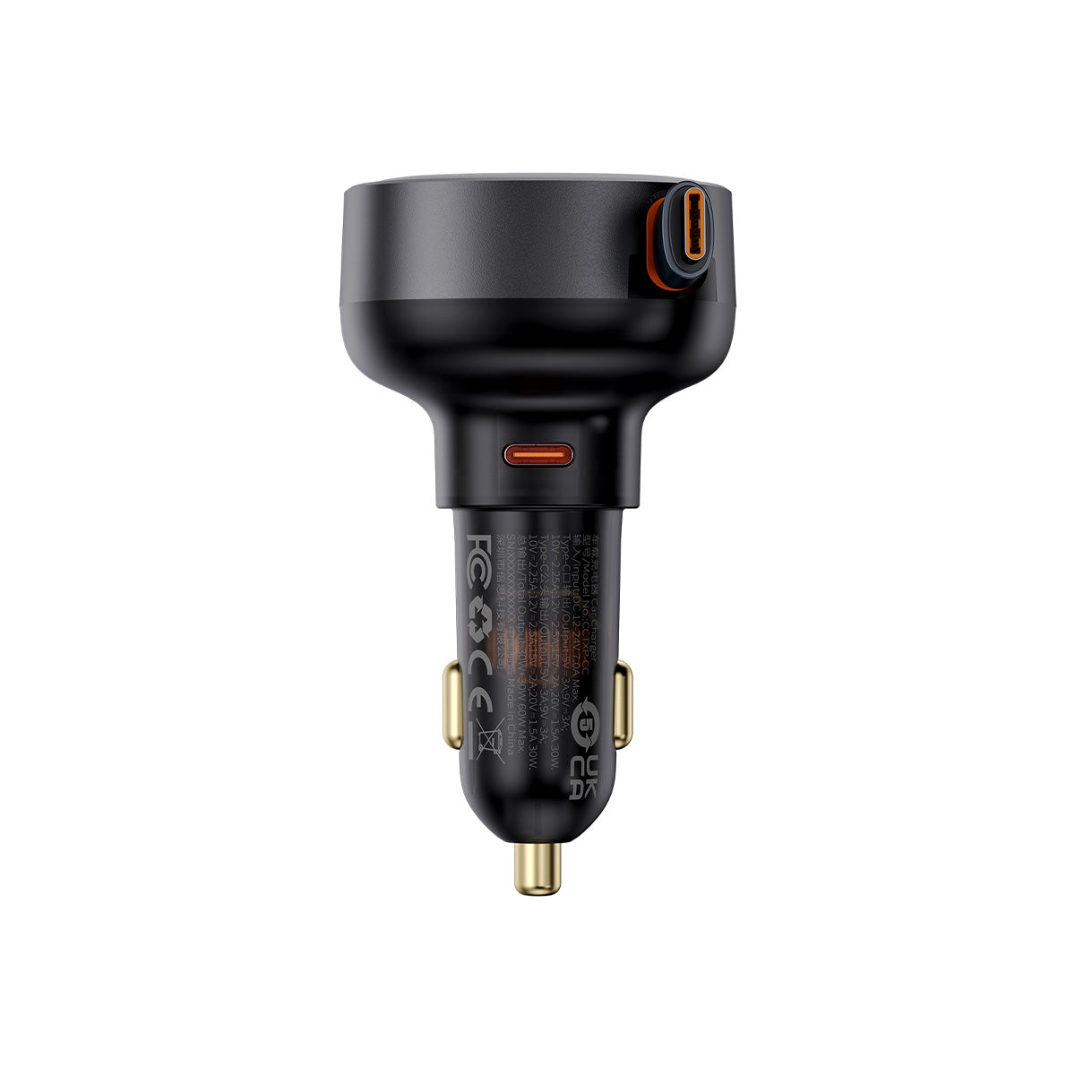 baseus-enjoyment-pro-60-w-kfz-ladeger-t-mit-ausziehbarem-usb-c-kabel image 6