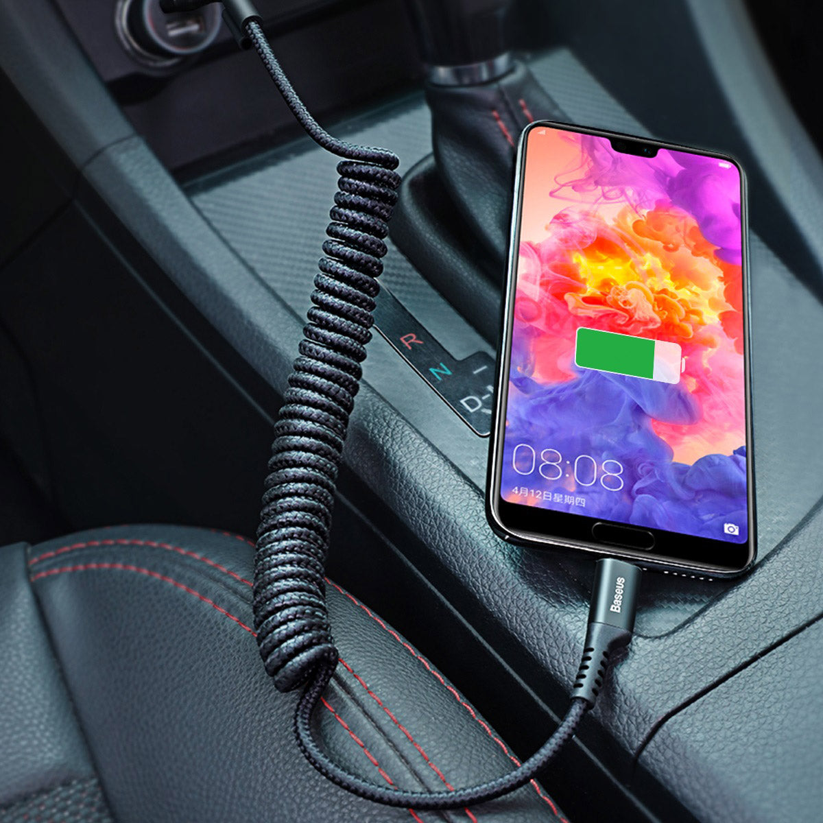 baseus-fish-eye-usb-c-spiralkabel-1-m-2-a-lade-datenkabel image 8