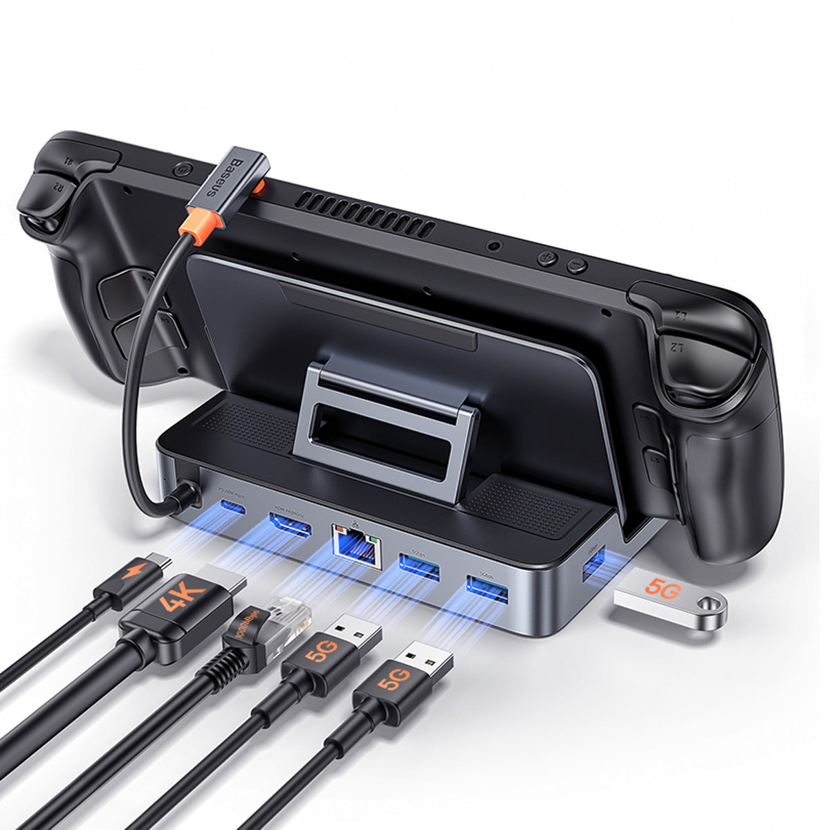 baseus-gamerx-6-in-1-usb-c-dockingstation-f-r-steam-deck-4k-60hz-100w image 8
