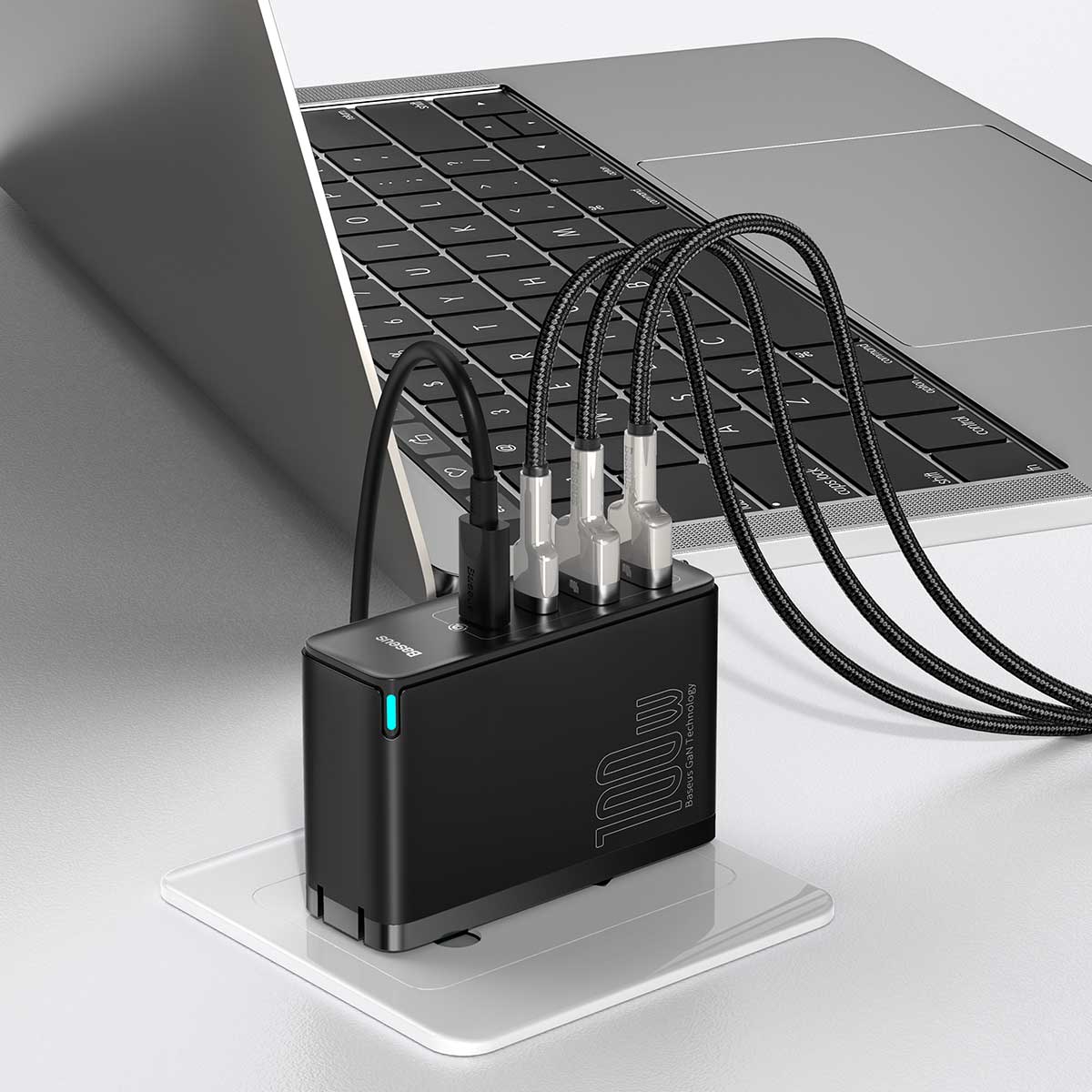 baseus-gan2-100w-ladeger-t-mit-4-ports-usb-c-usb-a image 7