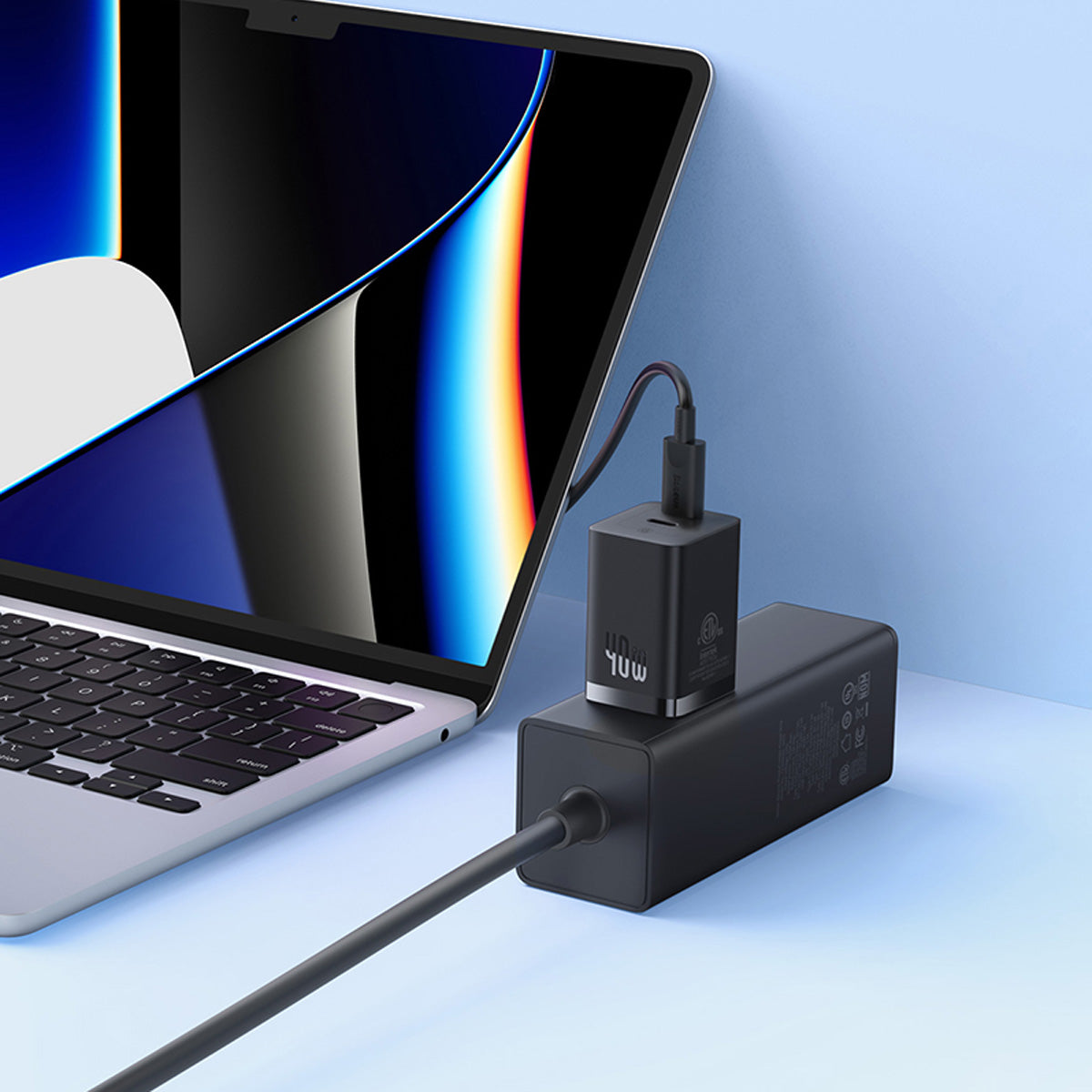 baseus-gan5-pro-40w-dual-usb-c-ladeger-t-mit-bps-2-0 image 8