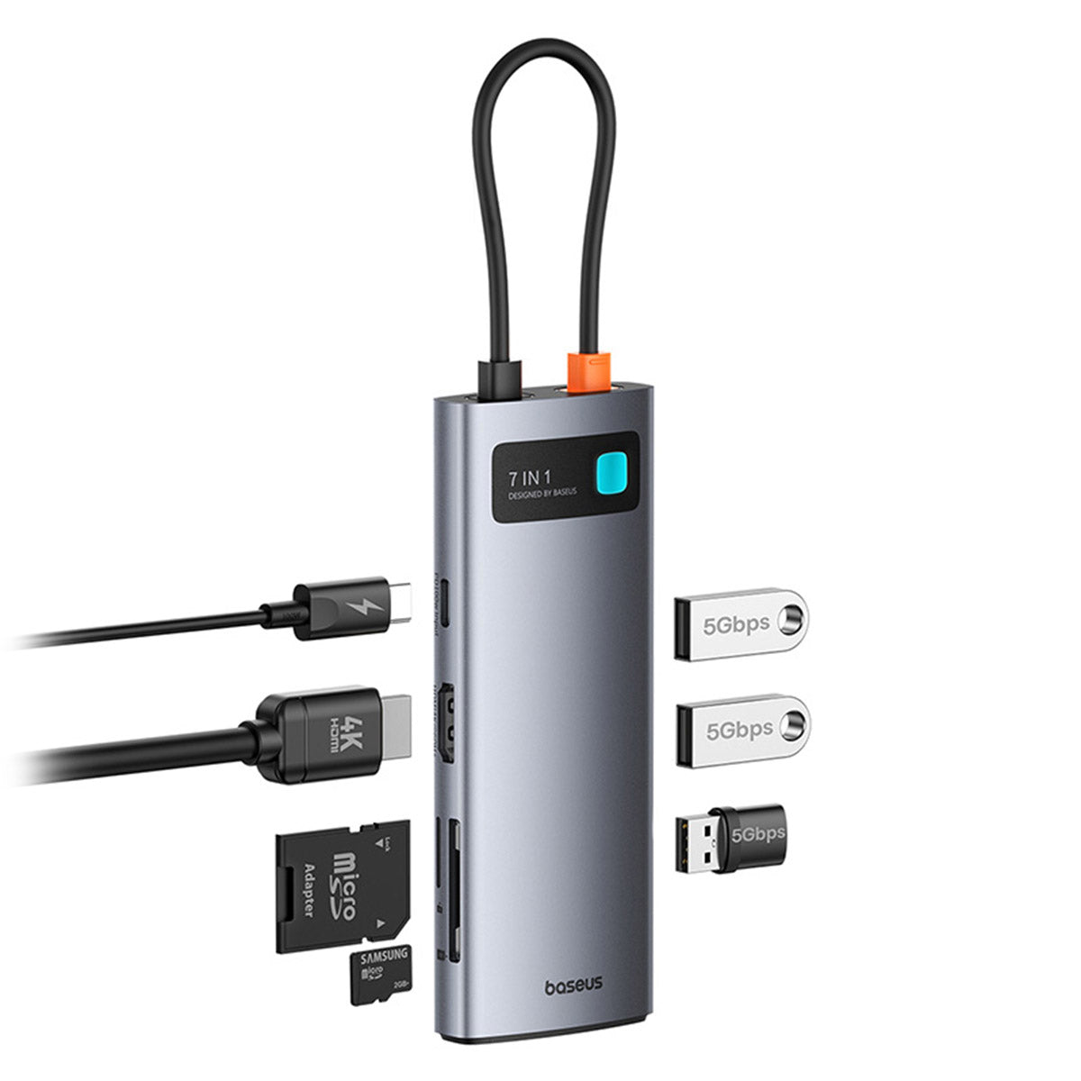 baseus-joystar-7-in-1-usb-c-hub image 7