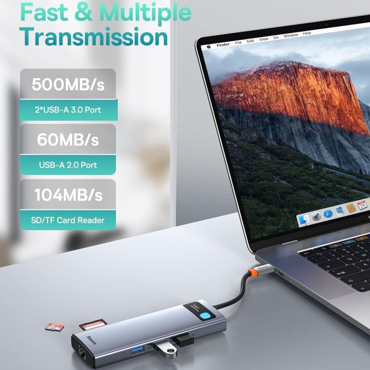 baseus-metal-gleam-9-in-1-usb-c-hub image 4