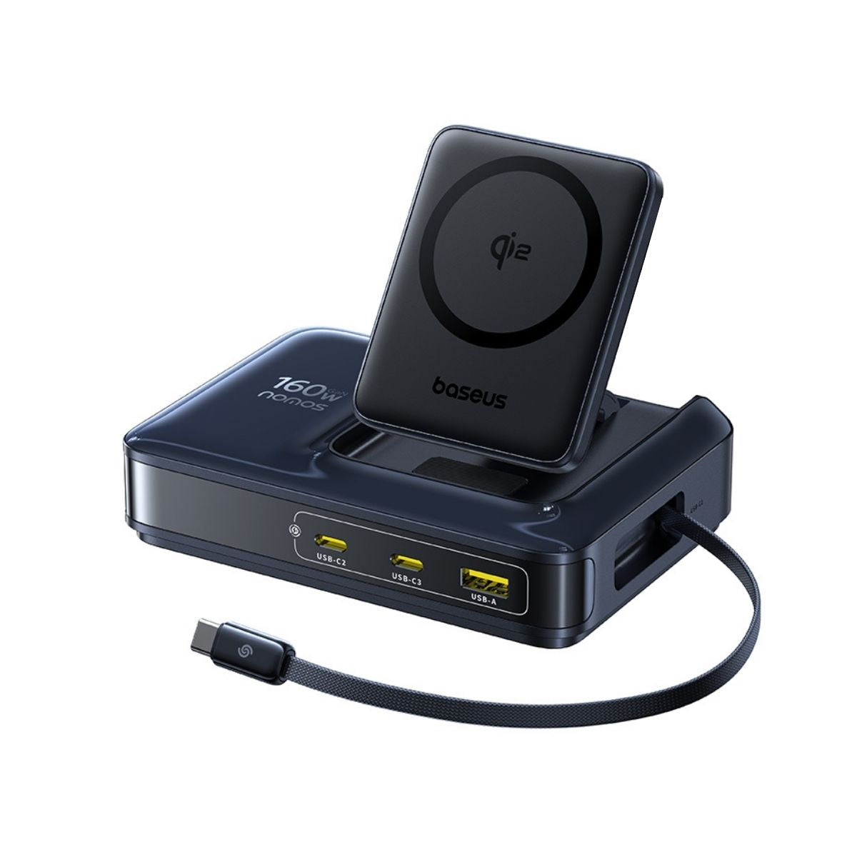 baseus-nomos-nh21-5-in-1-desktop-ladestation-160w image 1