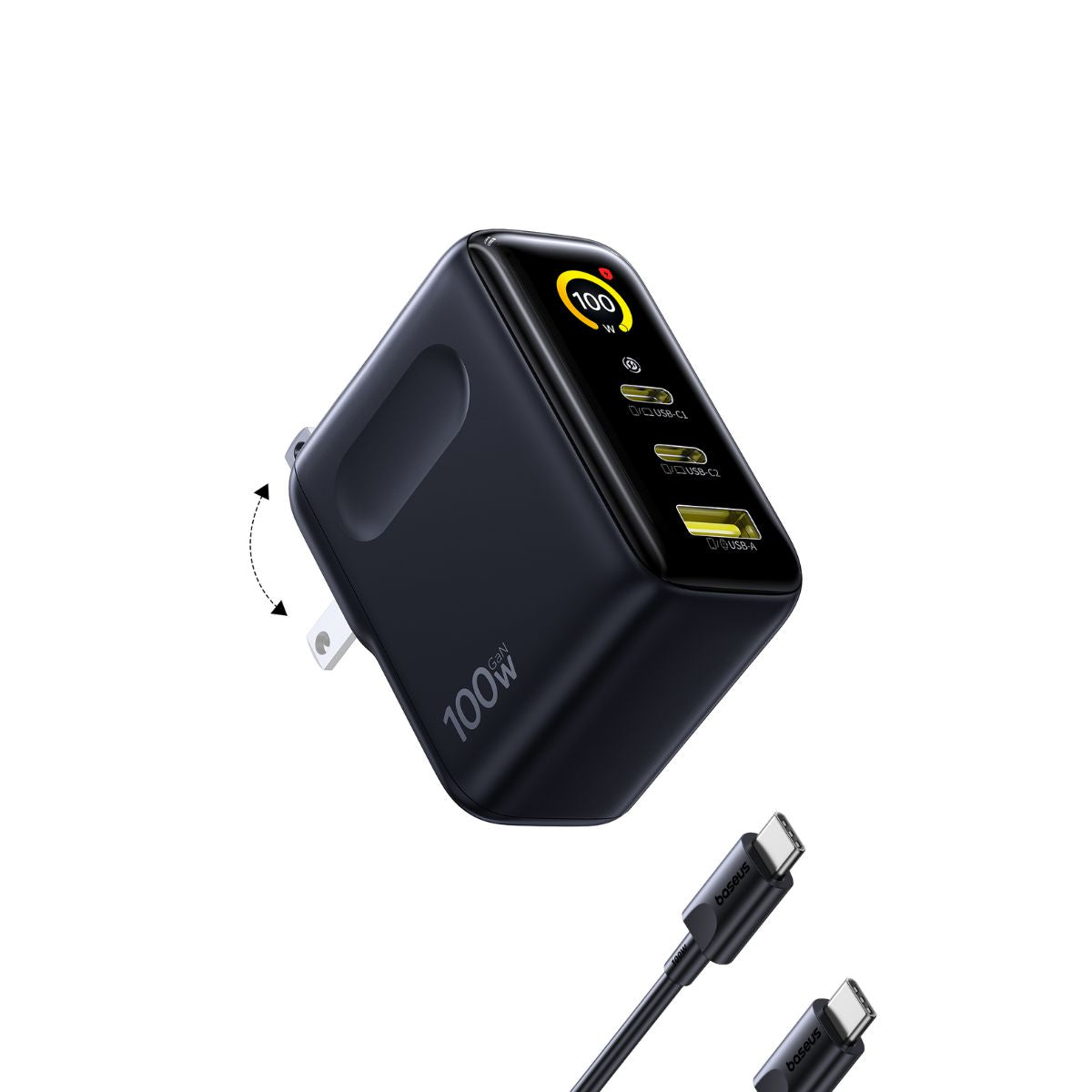 baseus-picogo-ae21-usb-c-ladeger-t-100-w-mit-digitalem-display-2c-u image 5