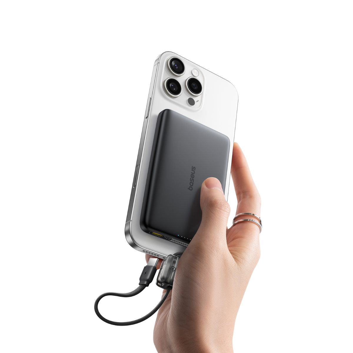 baseus-picogo-am41-magnetische-powerbank-10000-mah-mit-usb-c-kabel-27-w image 5