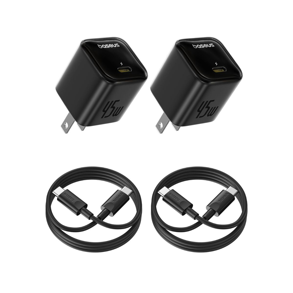 baseus-picogo-gan-usb-c-ladeger-t-45w-2er-pack-kompakt-universal image 1