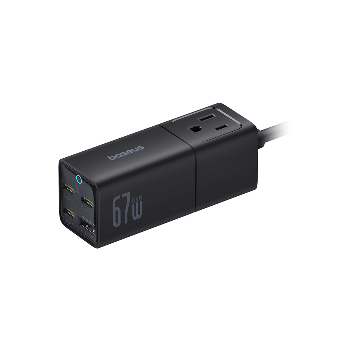 baseus-powercombo-mini-steckdosenleiste-67w-1x-ac-1x-usb-a-3x-usb-c image 5