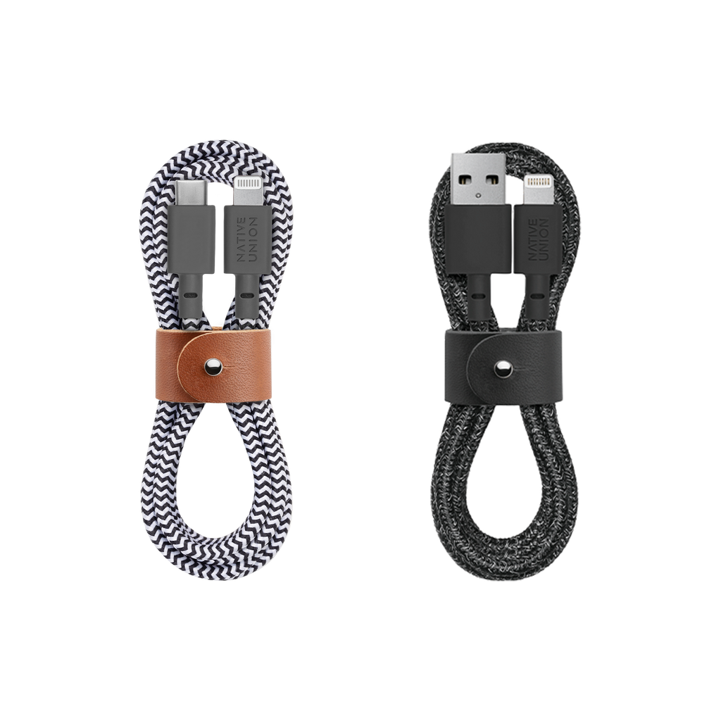 native-union-belt-cable-set-1-2-m-ladekabel-mit-lederriemen-usb-c-auf-lightning image 1