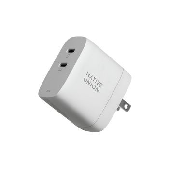 native-union-fast-gan-charger-pd-67w-mit-2x-usb-c-und-reiseadaptern image 4