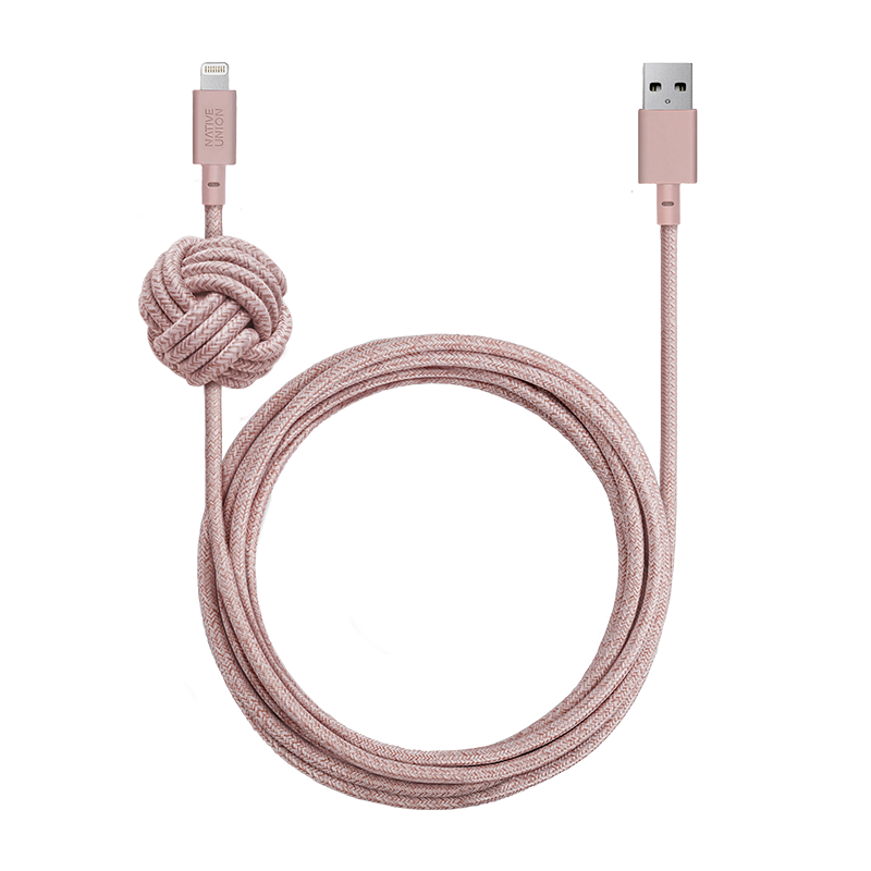 native-union-night-cable-usb-a-auf-lightning-kabel-3-m-mit-gewichtsknoten image 5