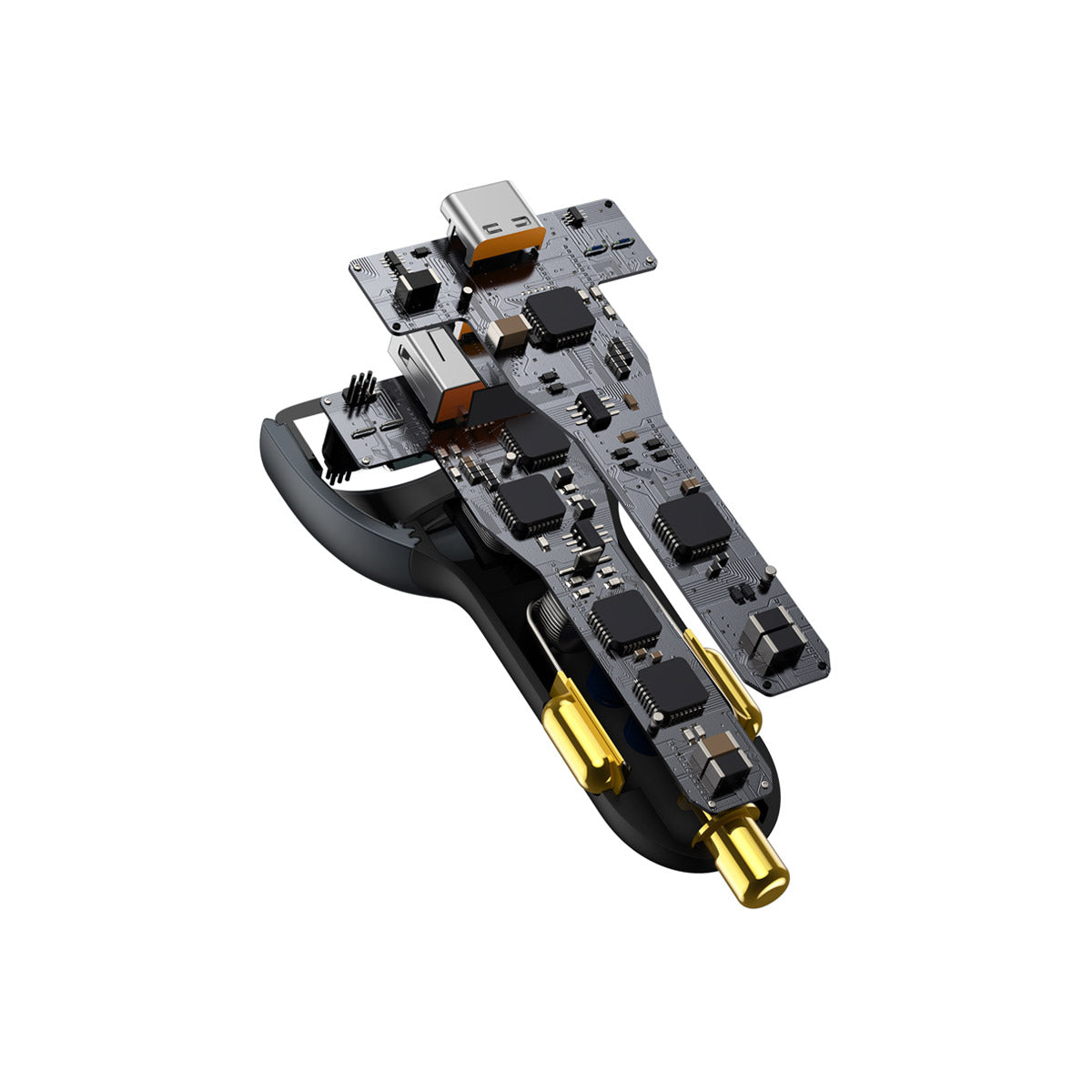 baseus-usb-c-autoladeger-t-160-w-mit-3-ports-100-w-usb-c image 5