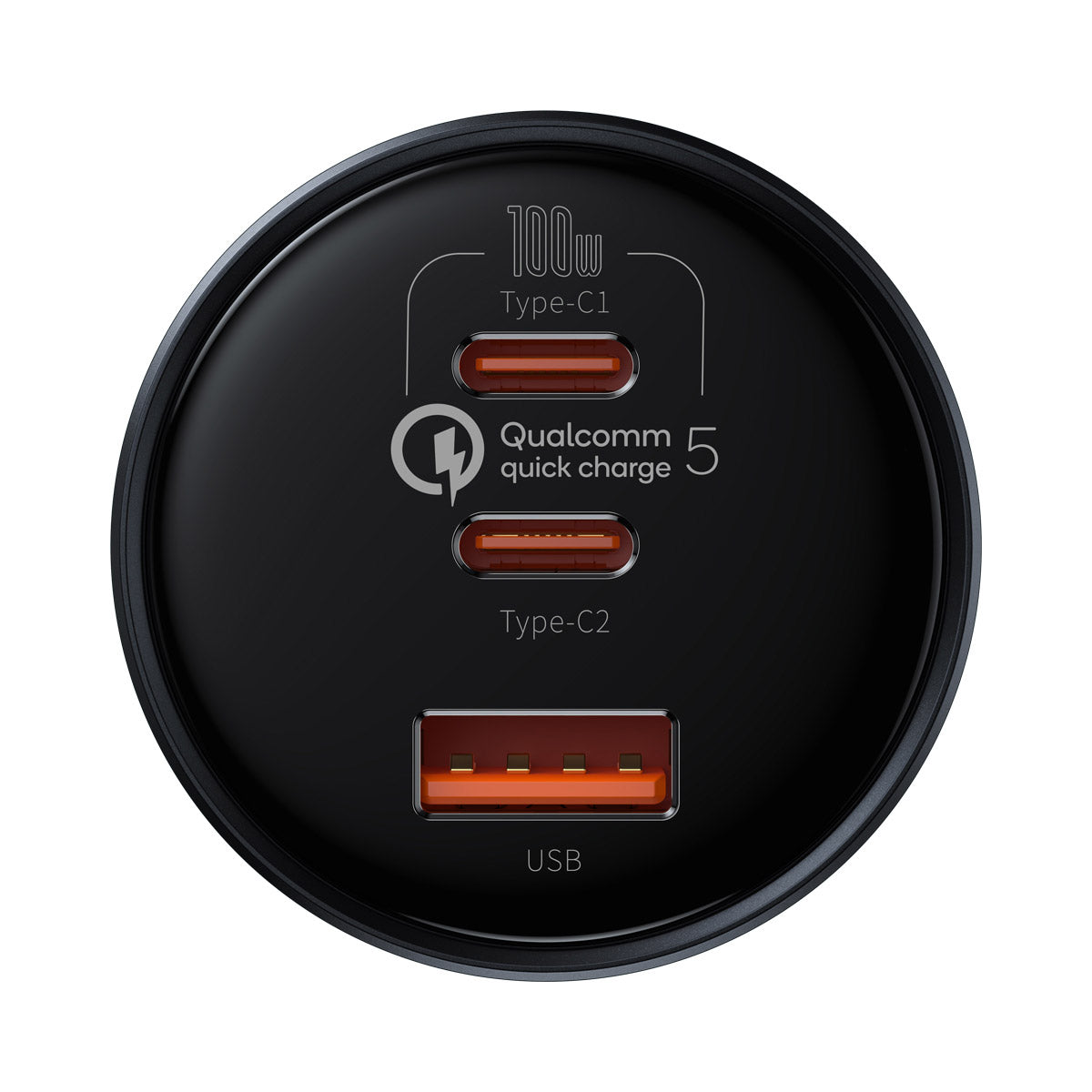 baseus-usb-c-autoladeger-t-160-w-mit-3-ports-100-w-usb-c image 7